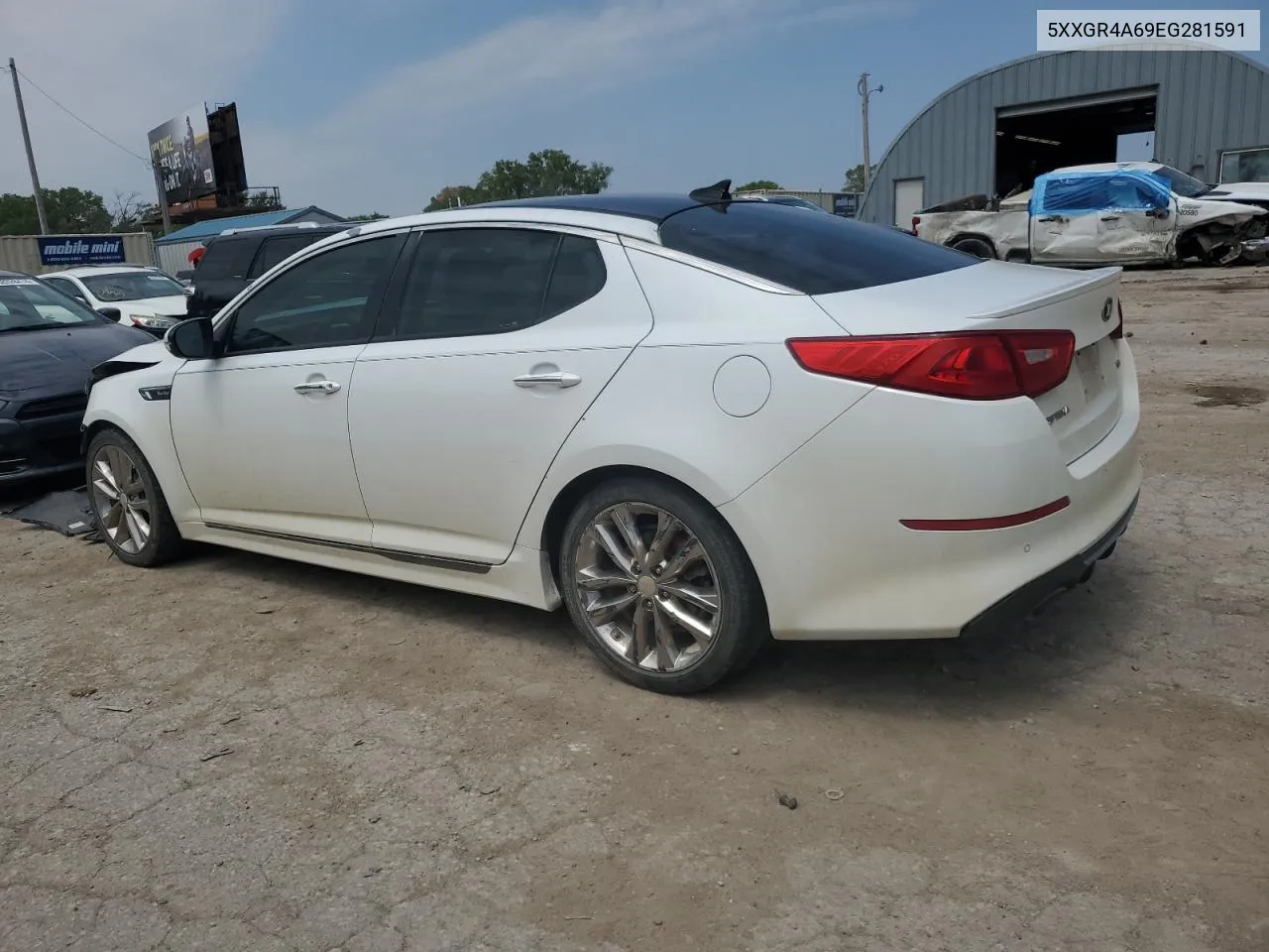 2014 Kia Optima Sx VIN: 5XXGR4A69EG281591 Lot: 68644114