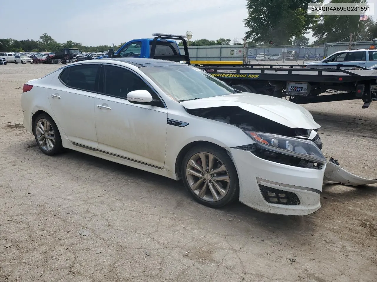 2014 Kia Optima Sx VIN: 5XXGR4A69EG281591 Lot: 68644114