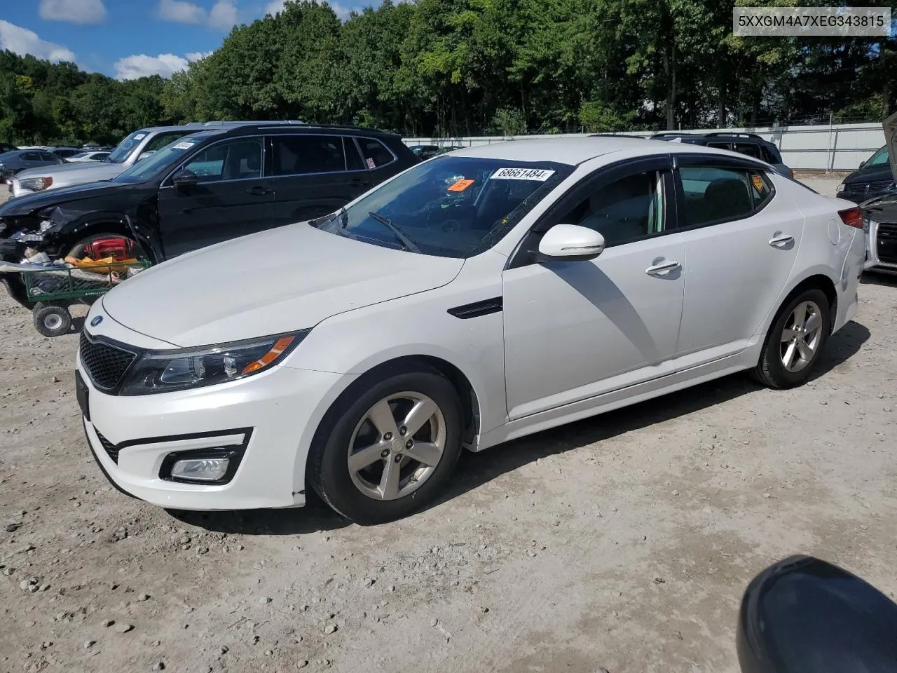 2014 Kia Optima Lx VIN: 5XXGM4A7XEG343815 Lot: 68661484