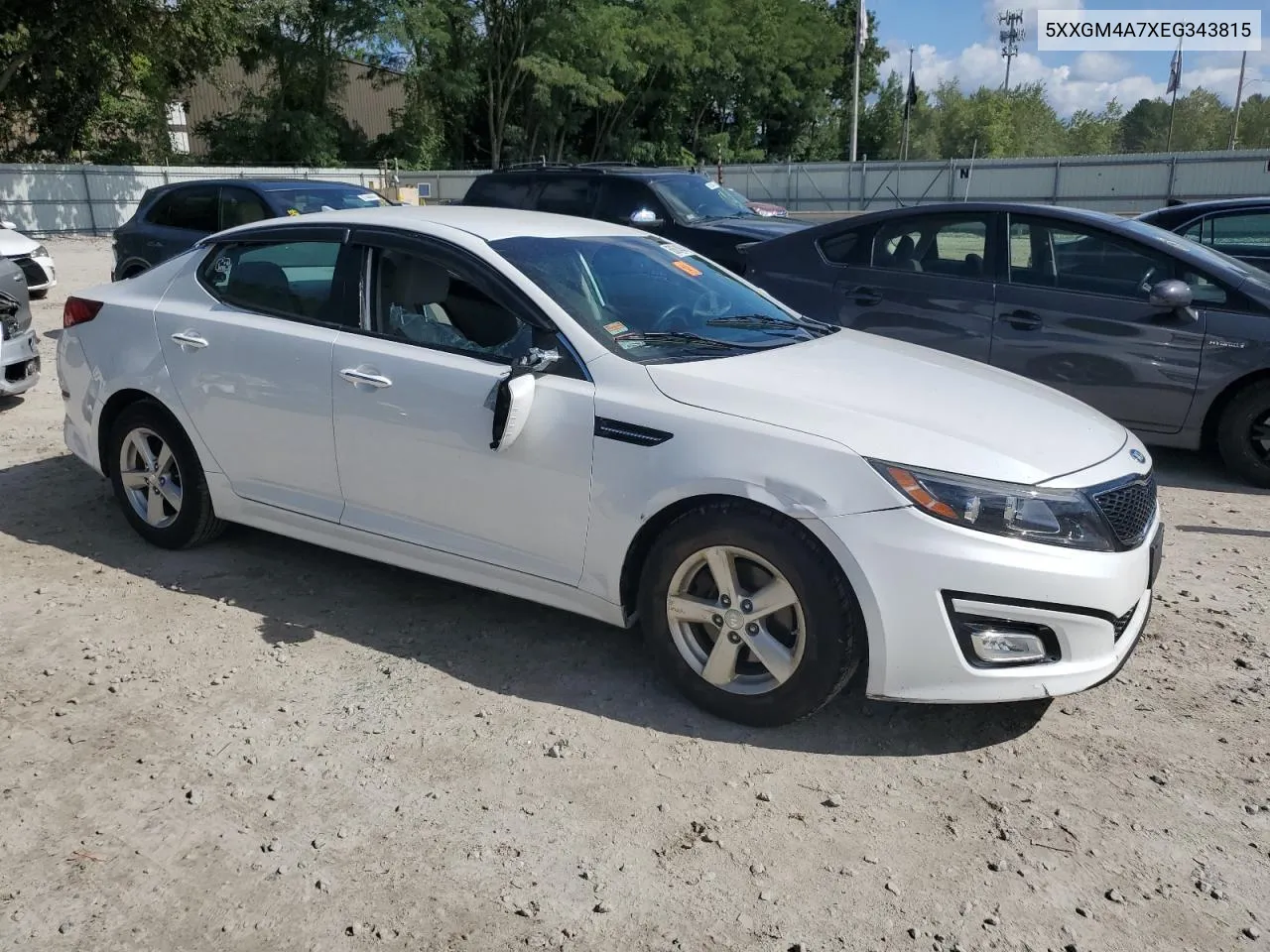 2014 Kia Optima Lx VIN: 5XXGM4A7XEG343815 Lot: 68661484