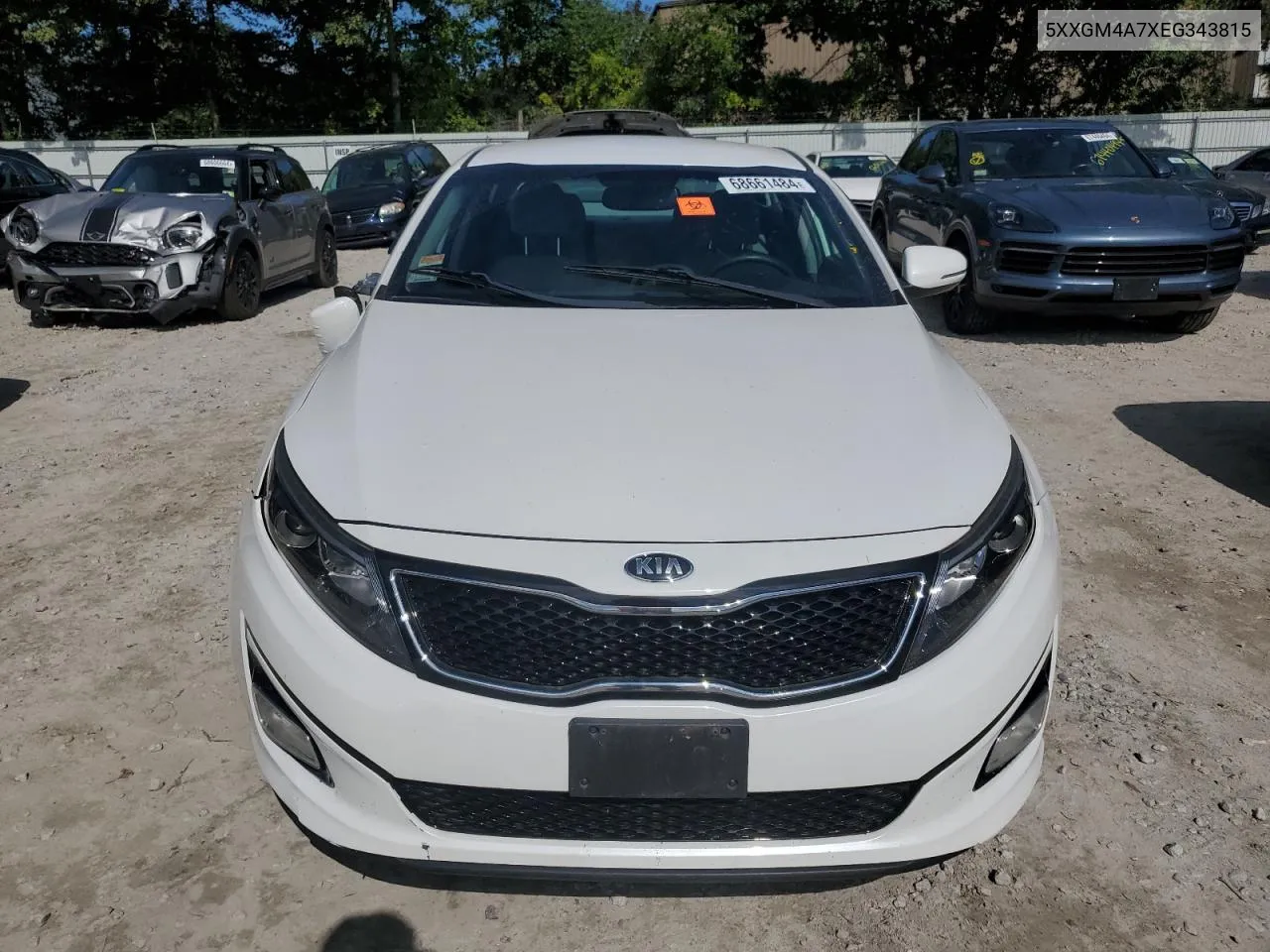 2014 Kia Optima Lx VIN: 5XXGM4A7XEG343815 Lot: 68661484