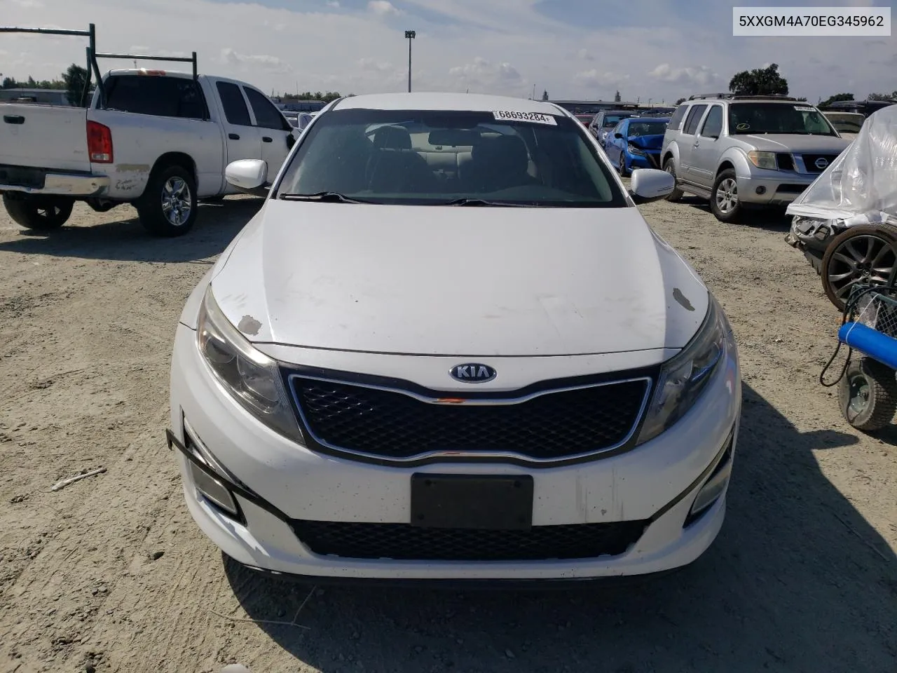 5XXGM4A70EG345962 2014 Kia Optima Lx