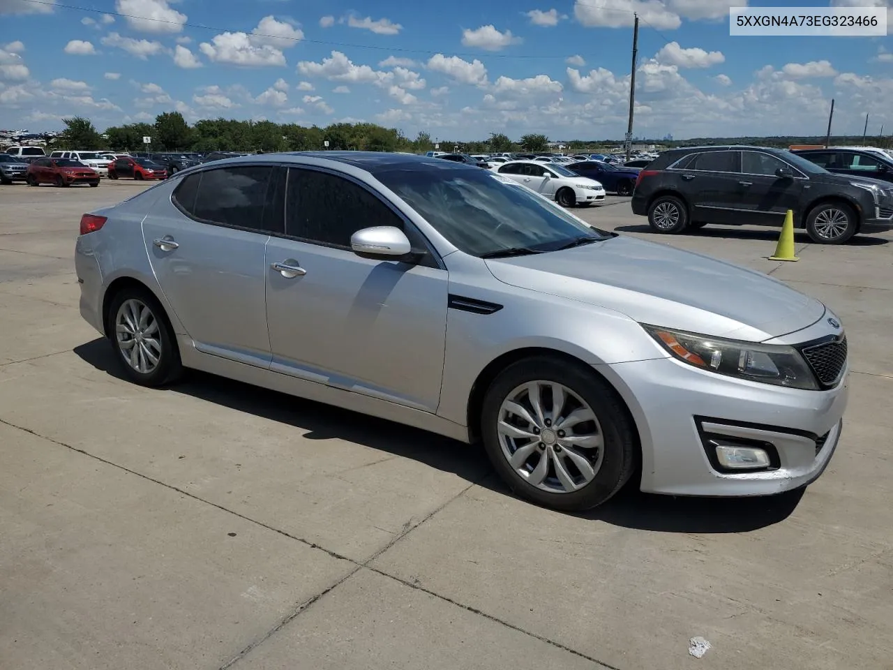 2014 Kia Optima Ex VIN: 5XXGN4A73EG323466 Lot: 68882974