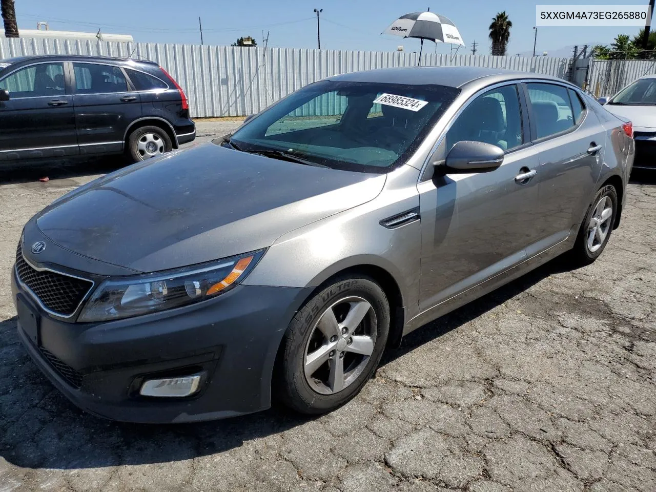 5XXGM4A73EG265880 2014 Kia Optima Lx