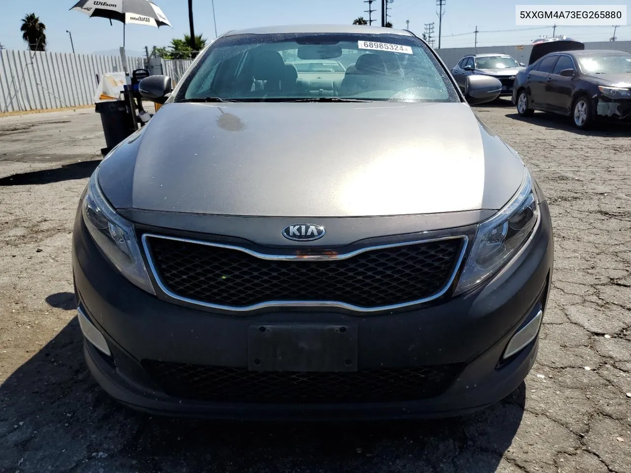 2014 Kia Optima Lx VIN: 5XXGM4A73EG265880 Lot: 68985324