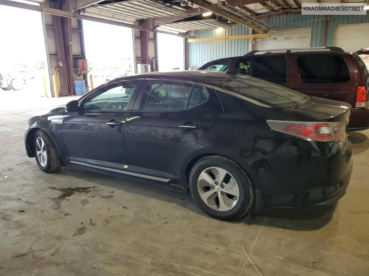 2014 Kia Optima Hybrid VIN: KNAGM4AD4E5073827 Lot: 69091144