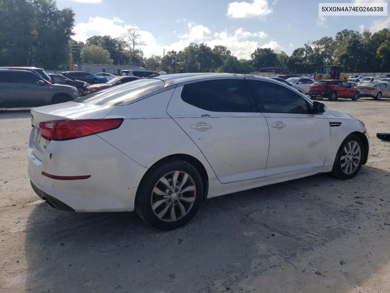 2014 Kia Optima Ex VIN: 5XXGN4A74EG266338 Lot: 69219434