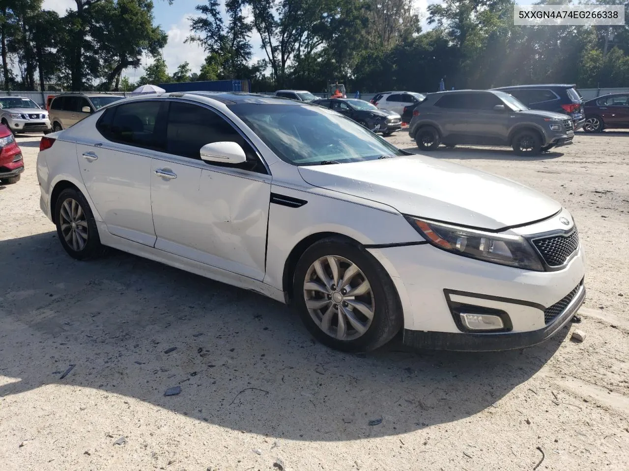 2014 Kia Optima Ex VIN: 5XXGN4A74EG266338 Lot: 69219434