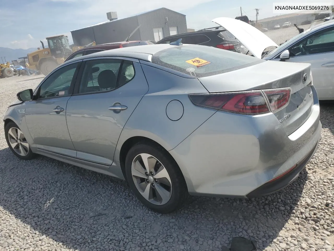 2014 Kia Optima Hybrid VIN: KNAGN4ADXE5069276 Lot: 69298214