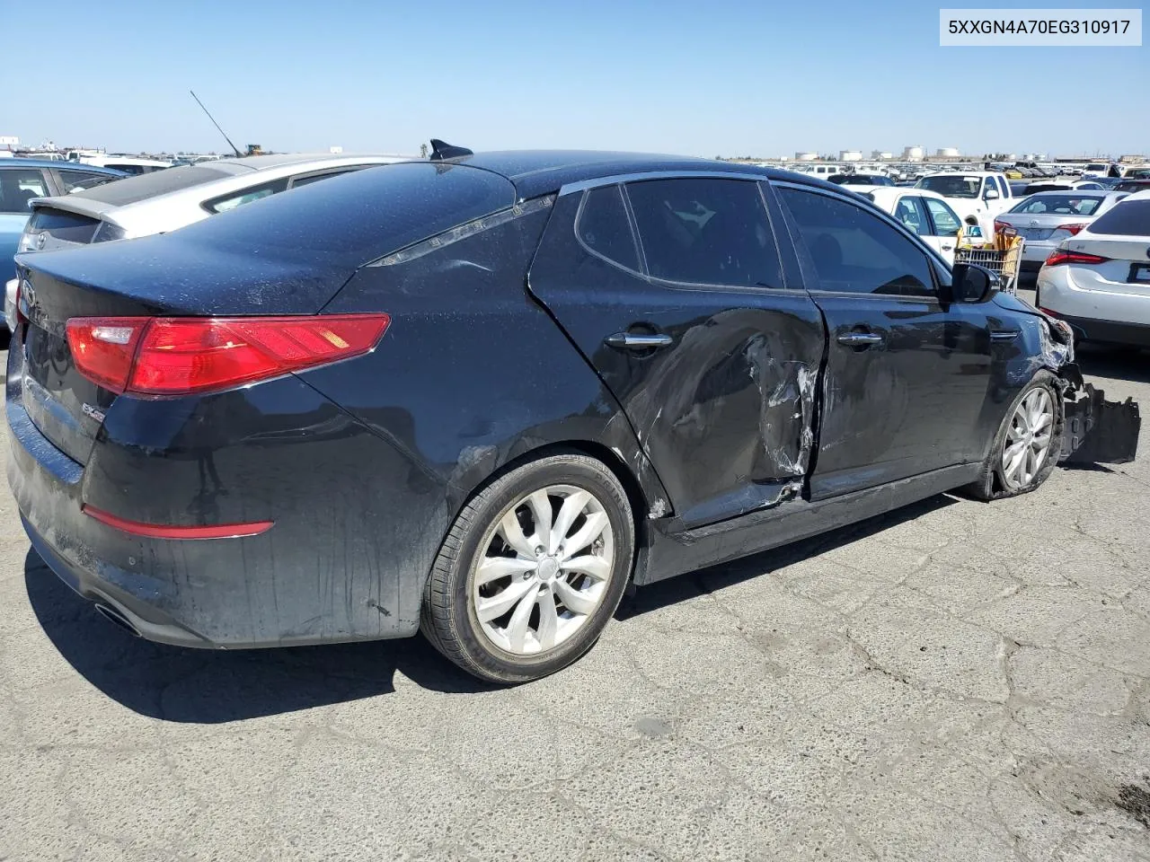 2014 Kia Optima Ex VIN: 5XXGN4A70EG310917 Lot: 69316244