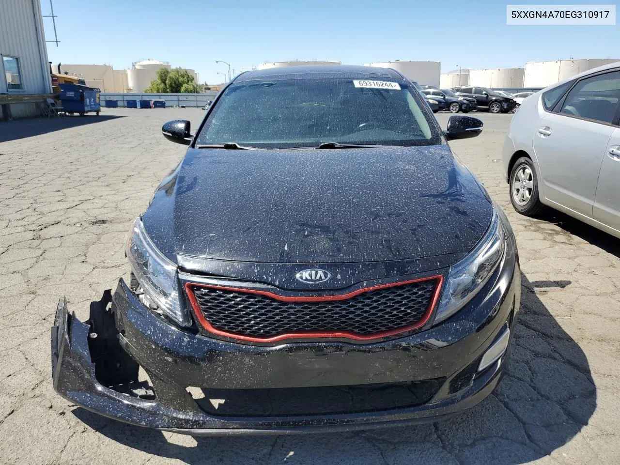 2014 Kia Optima Ex VIN: 5XXGN4A70EG310917 Lot: 69316244