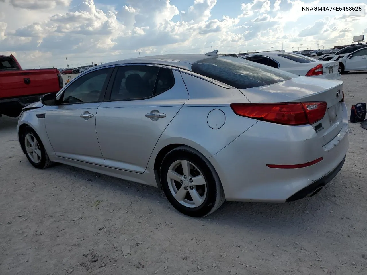 2014 Kia Optima Lx VIN: KNAGM4A74E5458525 Lot: 69388434