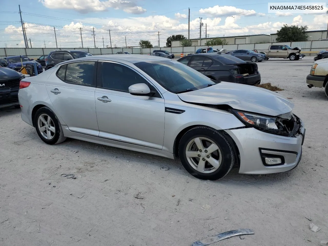 2014 Kia Optima Lx VIN: KNAGM4A74E5458525 Lot: 69388434