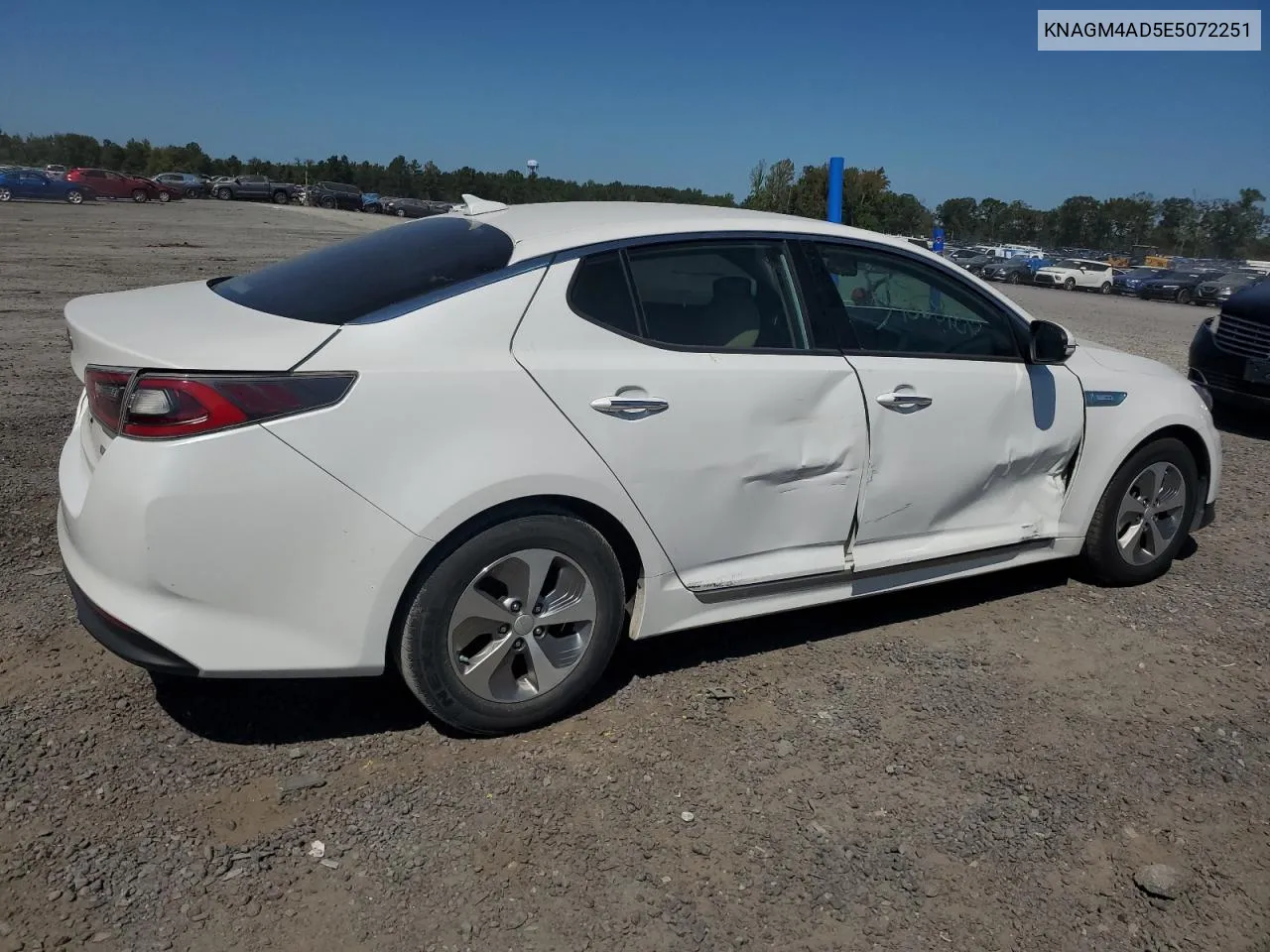 2014 Kia Optima Hybrid VIN: KNAGM4AD5E5072251 Lot: 69476374