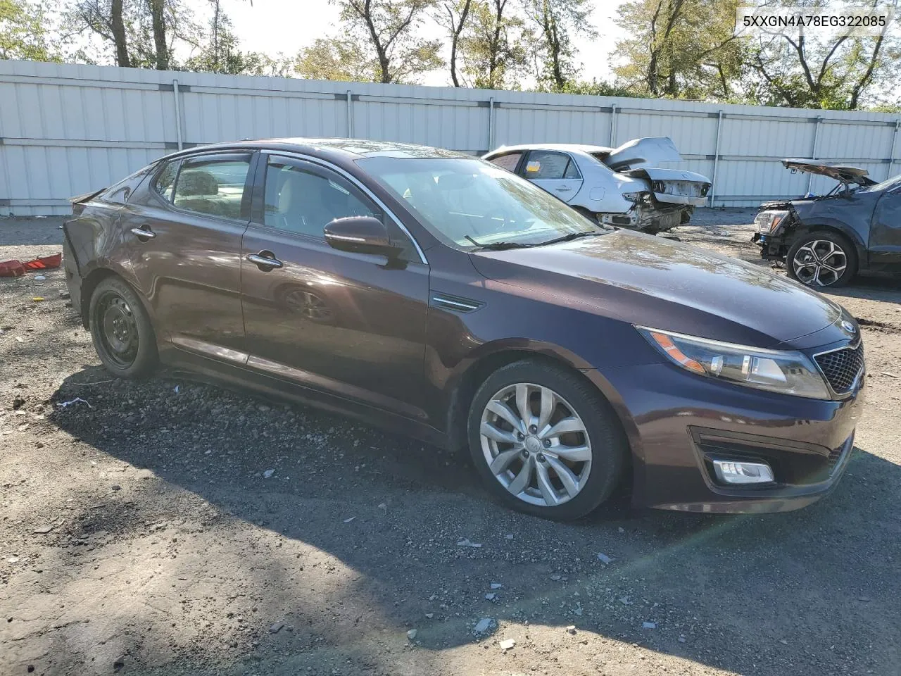 2014 Kia Optima Ex VIN: 5XXGN4A78EG322085 Lot: 69479484