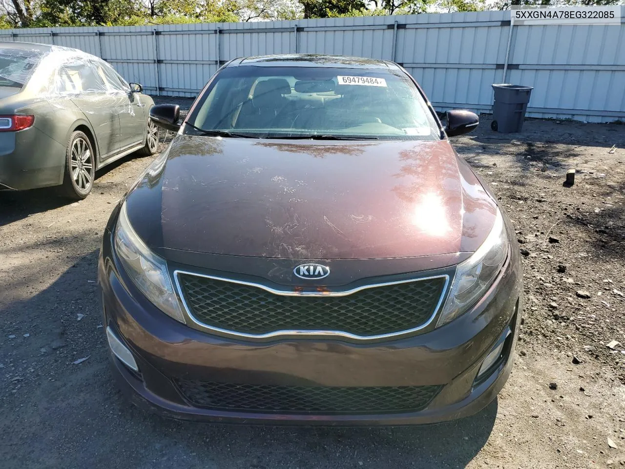 2014 Kia Optima Ex VIN: 5XXGN4A78EG322085 Lot: 69479484