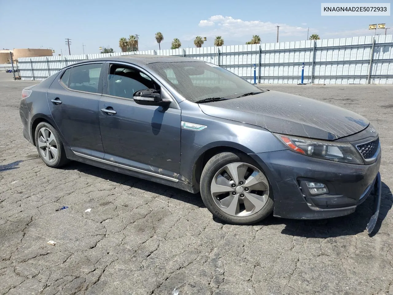 KNAGN4AD2E5072933 2014 Kia Optima Hybrid