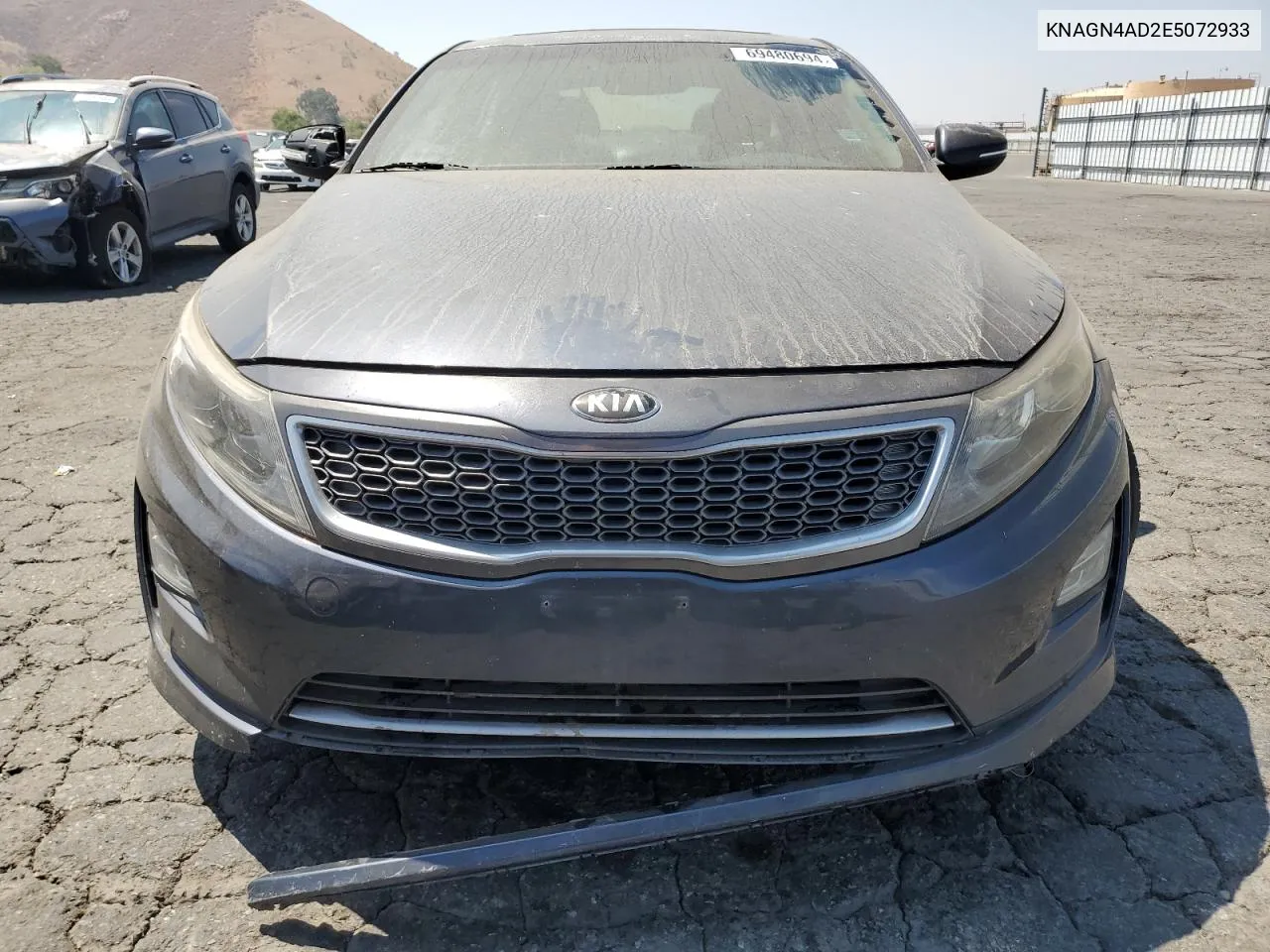 2014 Kia Optima Hybrid VIN: KNAGN4AD2E5072933 Lot: 69480694