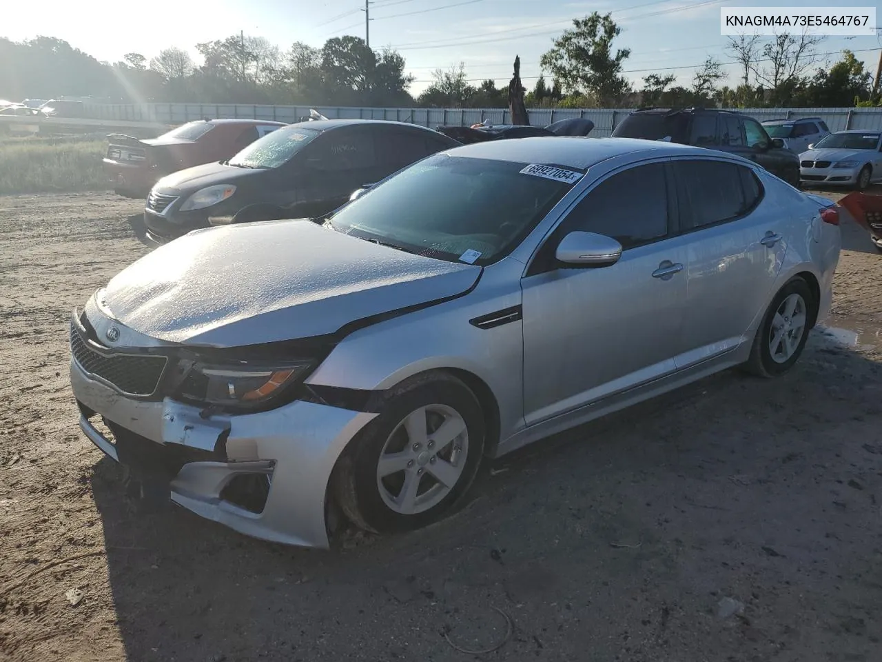 2014 Kia Optima Lx VIN: KNAGM4A73E5464767 Lot: 69927054