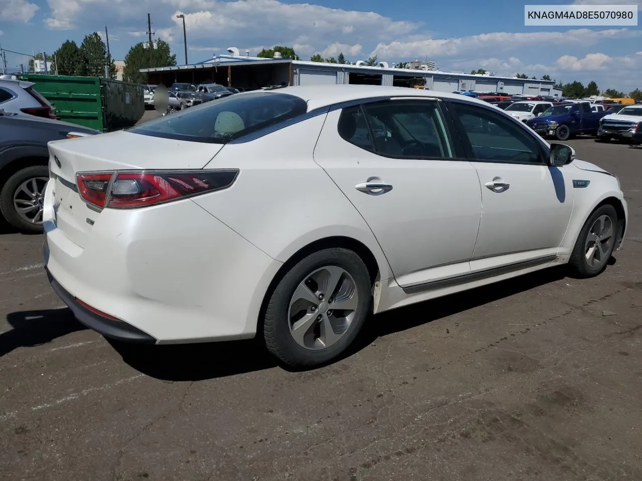 KNAGM4AD8E5070980 2014 Kia Optima Hybrid