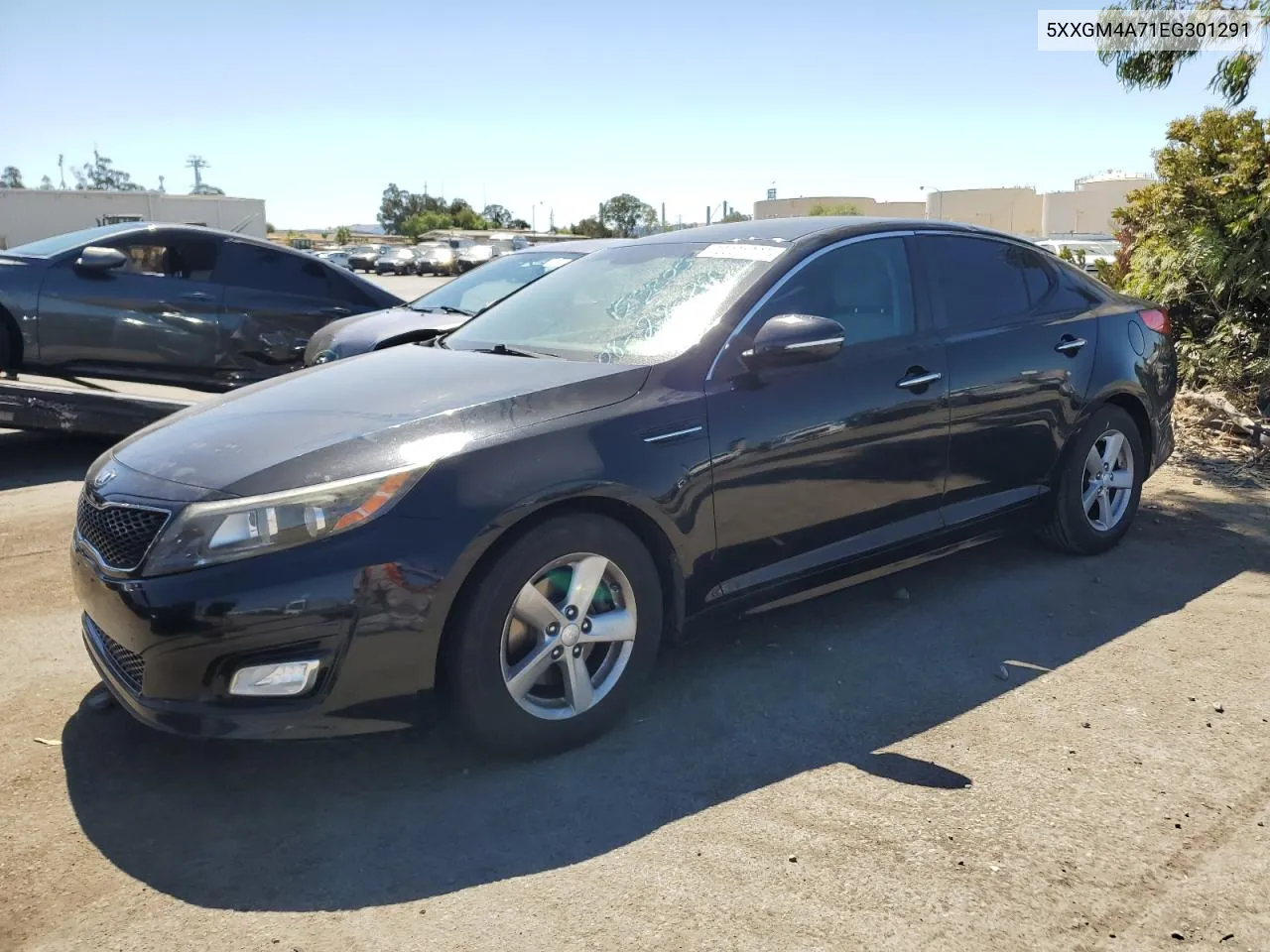 2014 Kia Optima Lx VIN: 5XXGM4A71EG301291 Lot: 70021024