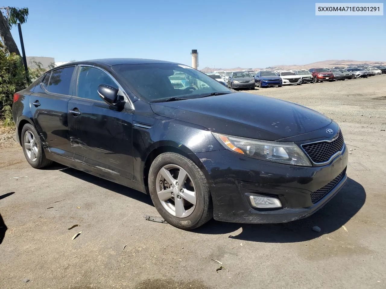 2014 Kia Optima Lx VIN: 5XXGM4A71EG301291 Lot: 70021024