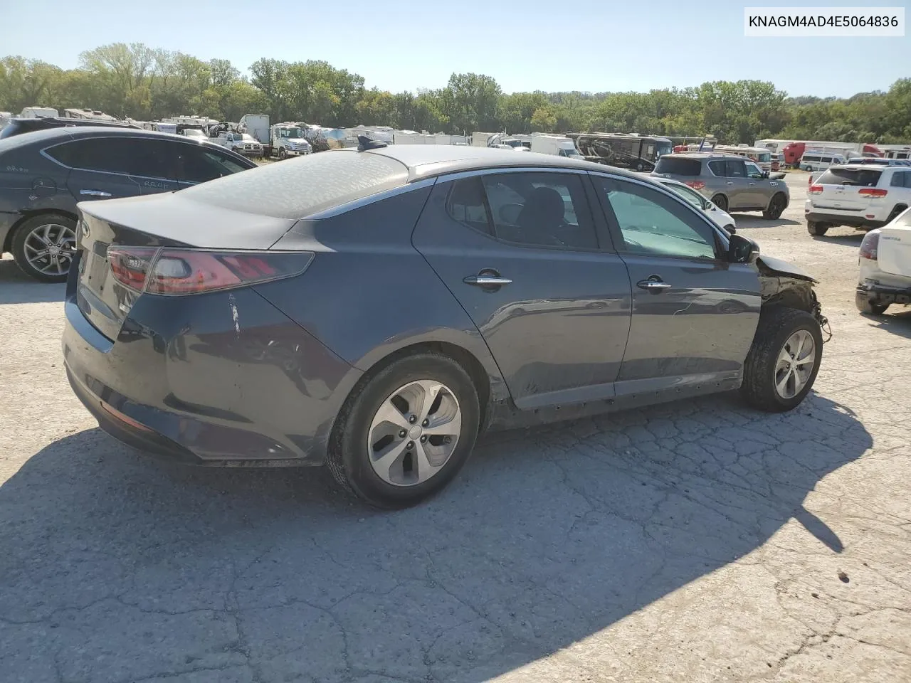 KNAGM4AD4E5064836 2014 Kia Optima Hybrid