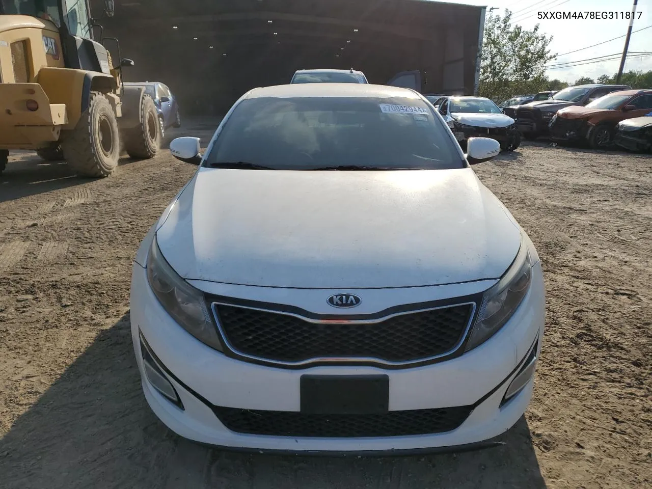 2014 Kia Optima Lx VIN: 5XXGM4A78EG311817 Lot: 70042944