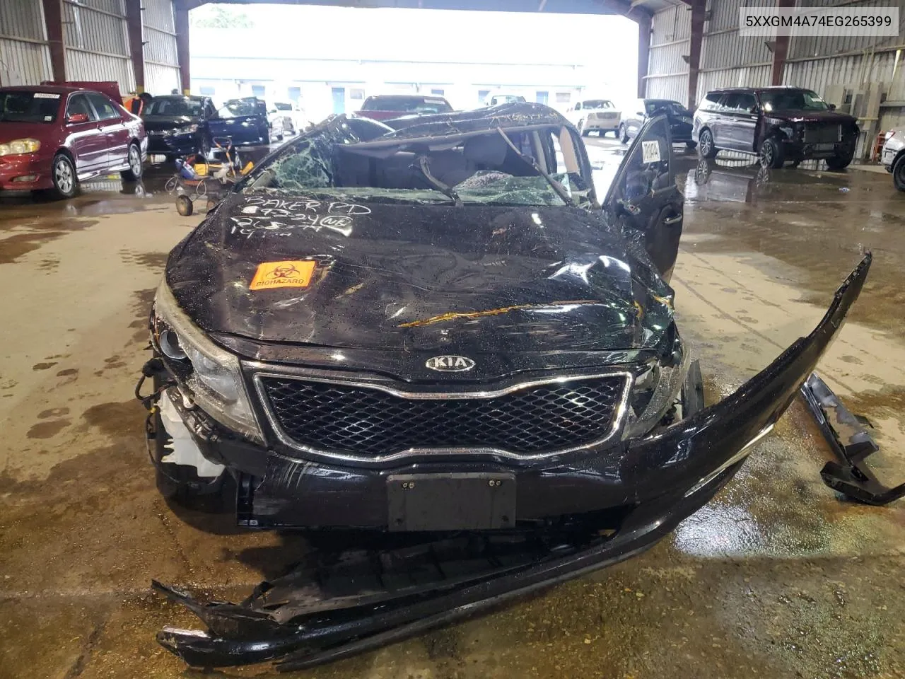 2014 Kia Optima Lx VIN: 5XXGM4A74EG265399 Lot: 70184744