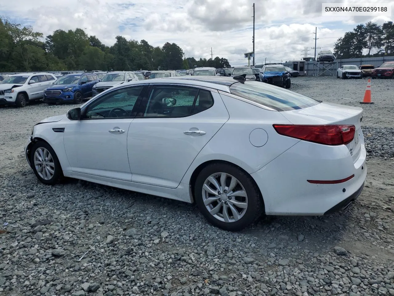 2014 Kia Optima Ex VIN: 5XXGN4A70EG299188 Lot: 70211394