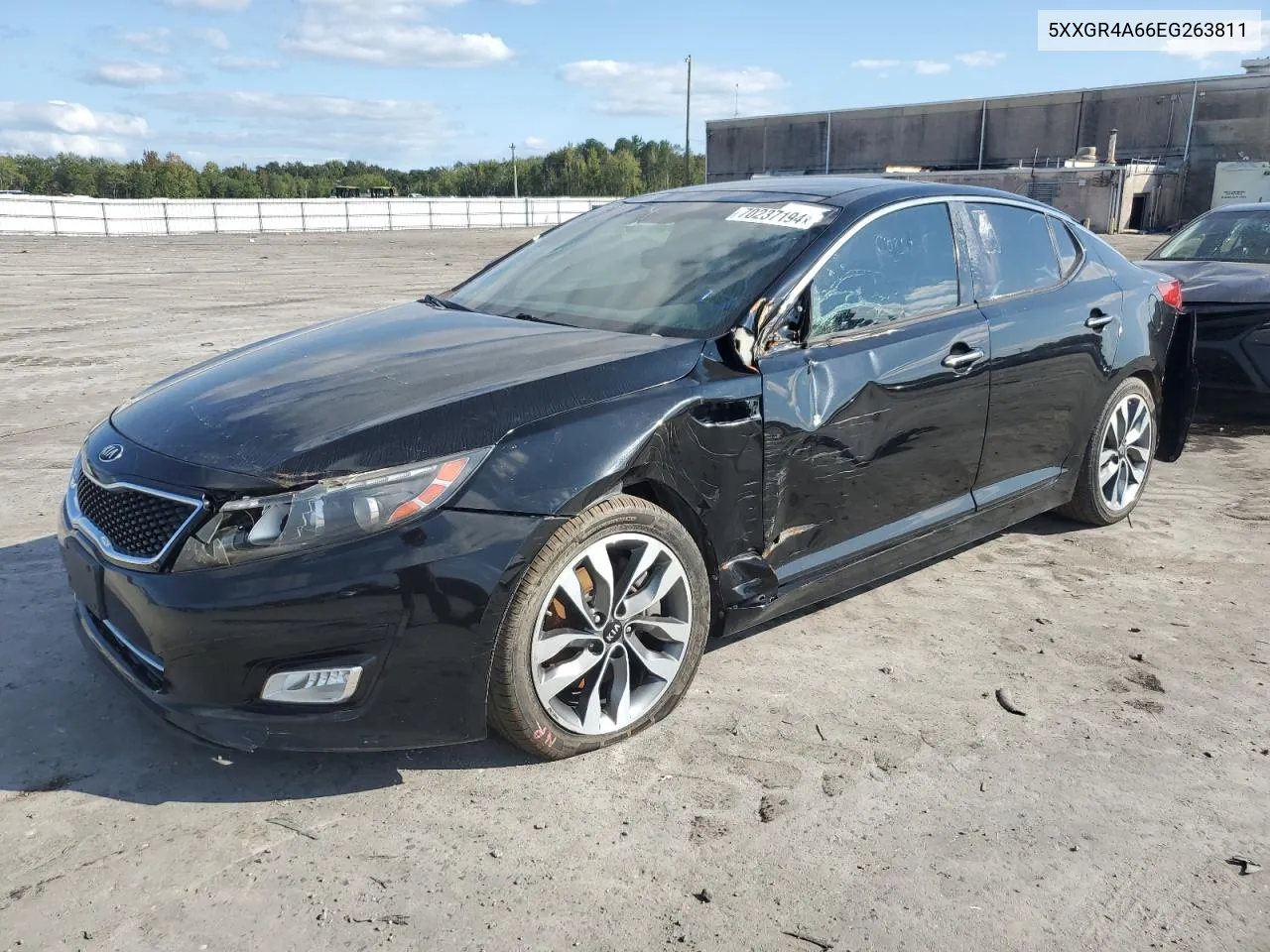 2014 Kia Optima Sx VIN: 5XXGR4A66EG263811 Lot: 70237194