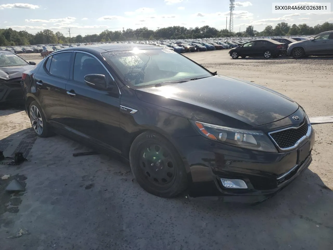 2014 Kia Optima Sx VIN: 5XXGR4A66EG263811 Lot: 70237194