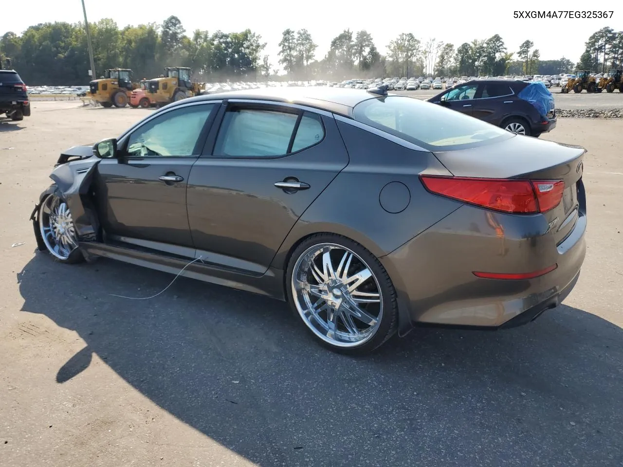 5XXGM4A77EG325367 2014 Kia Optima Lx