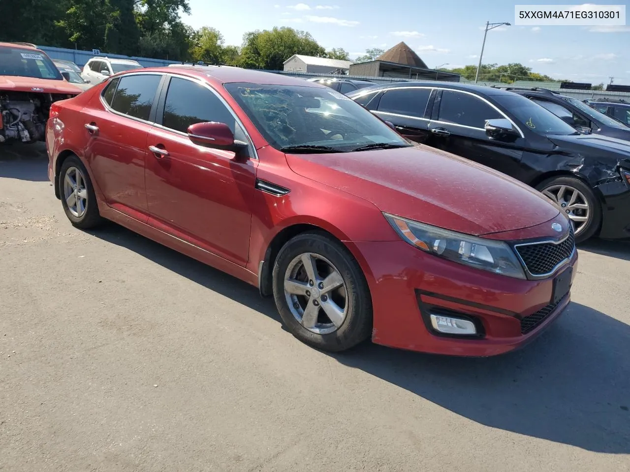 2014 Kia Optima Lx VIN: 5XXGM4A71EG310301 Lot: 70390574