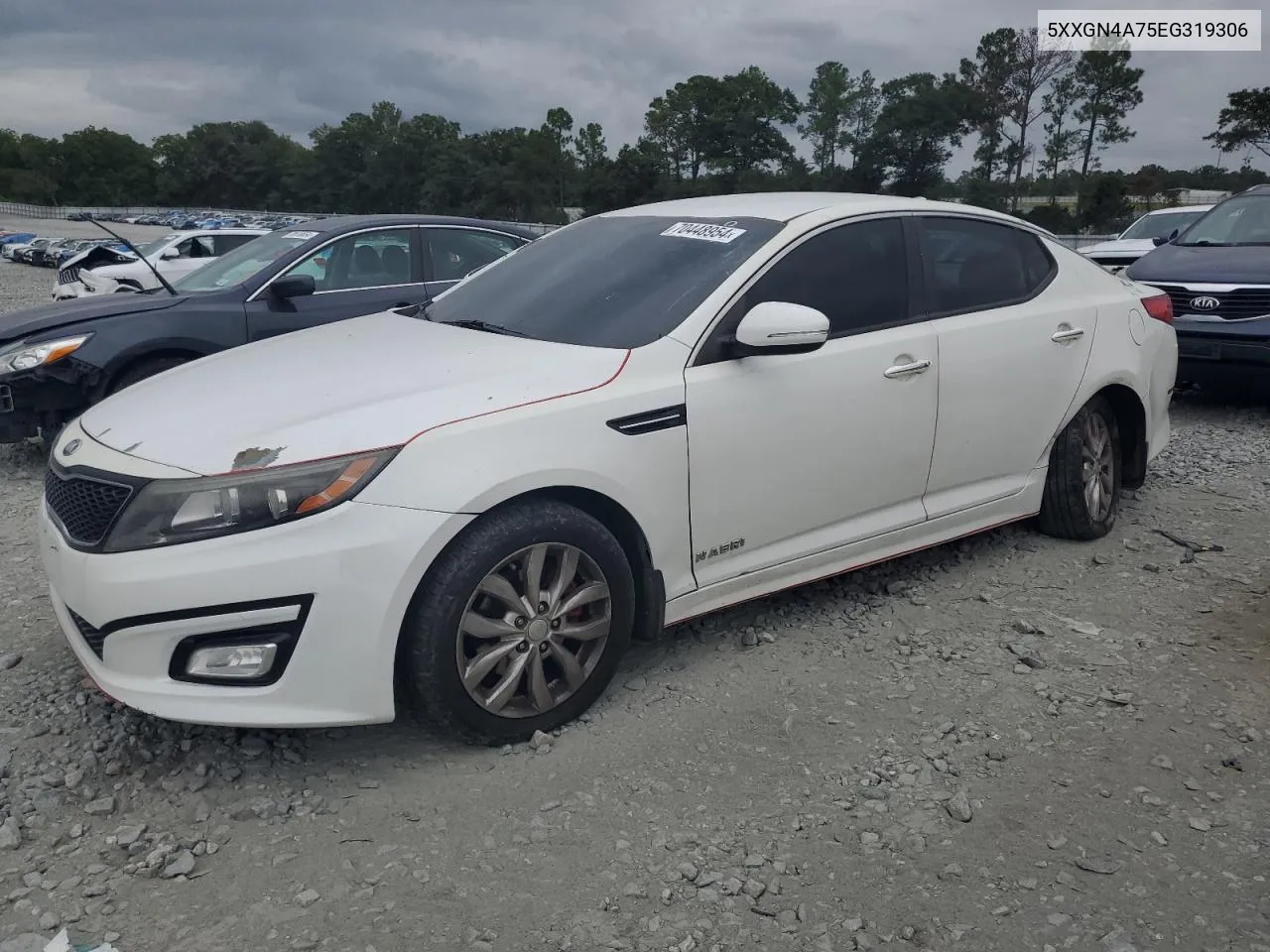 5XXGN4A75EG319306 2014 Kia Optima Ex