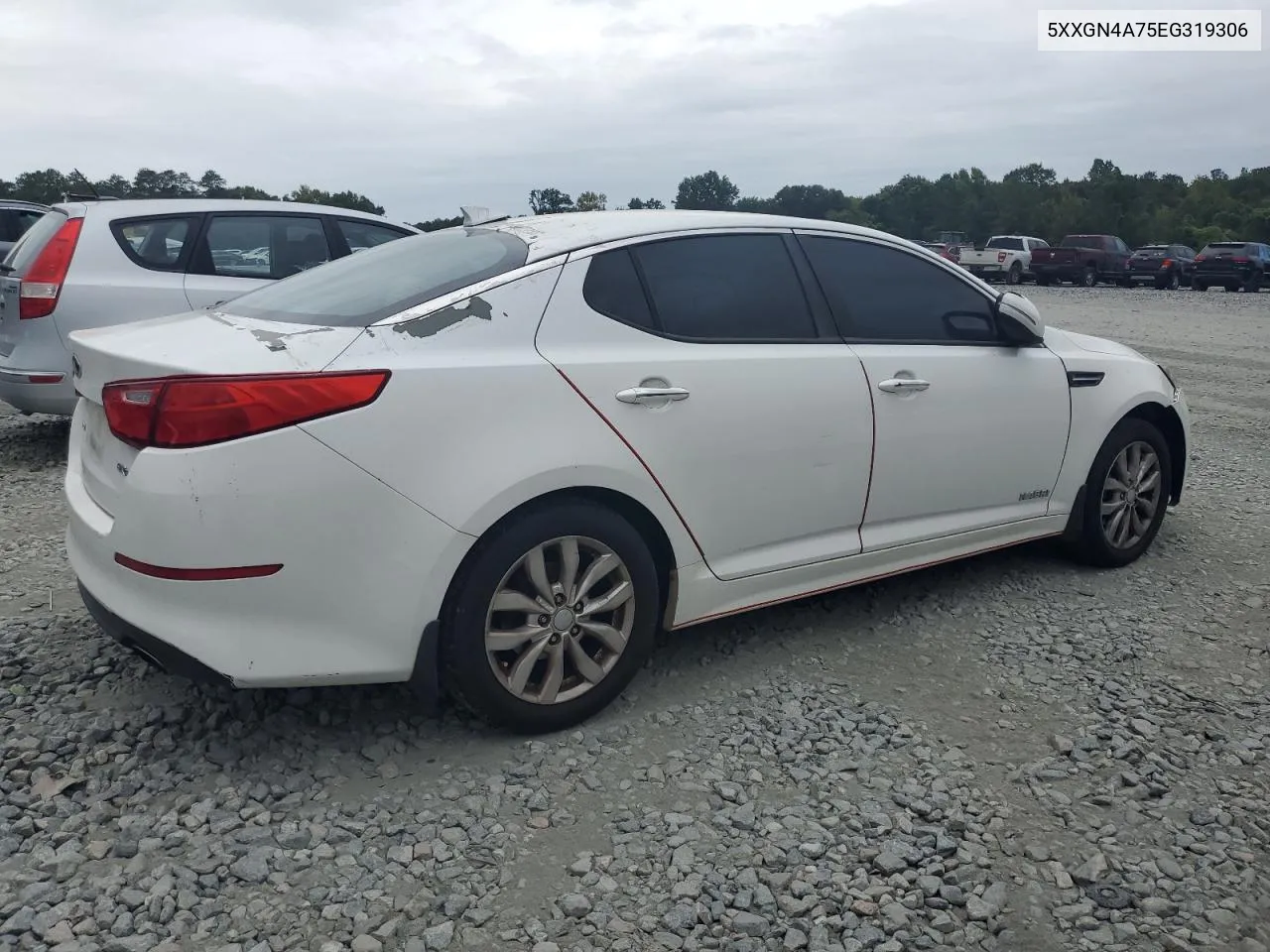 5XXGN4A75EG319306 2014 Kia Optima Ex