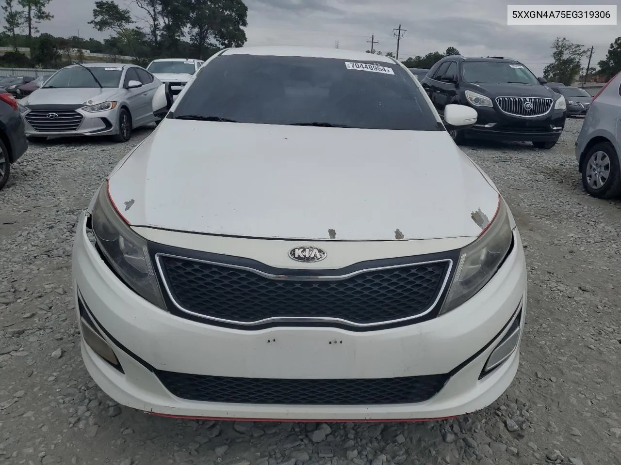 5XXGN4A75EG319306 2014 Kia Optima Ex