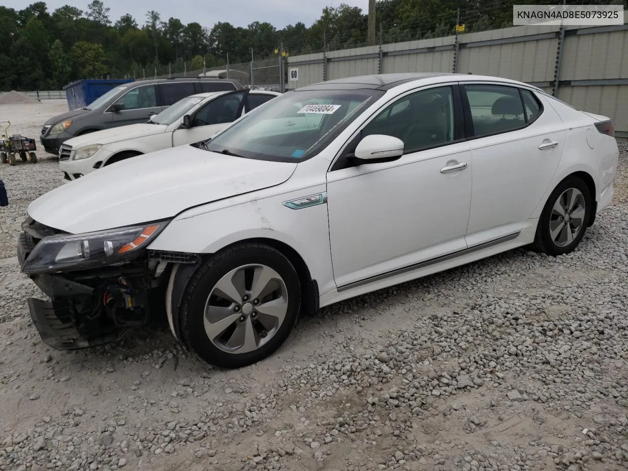 2014 Kia Optima Hybrid VIN: KNAGN4AD8E5073925 Lot: 70469084