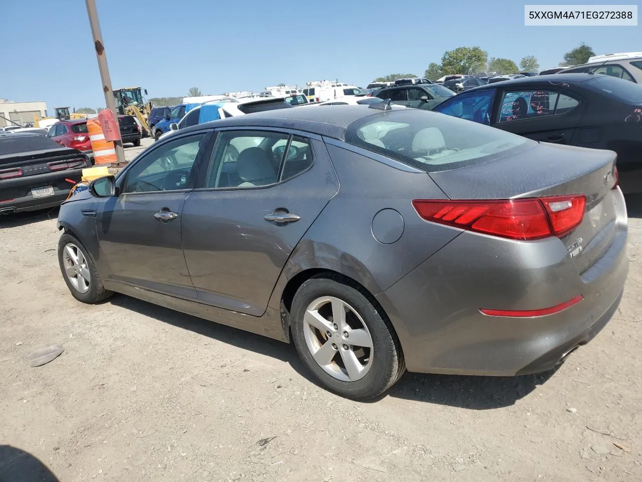 2014 Kia Optima Lx VIN: 5XXGM4A71EG272388 Lot: 70520294