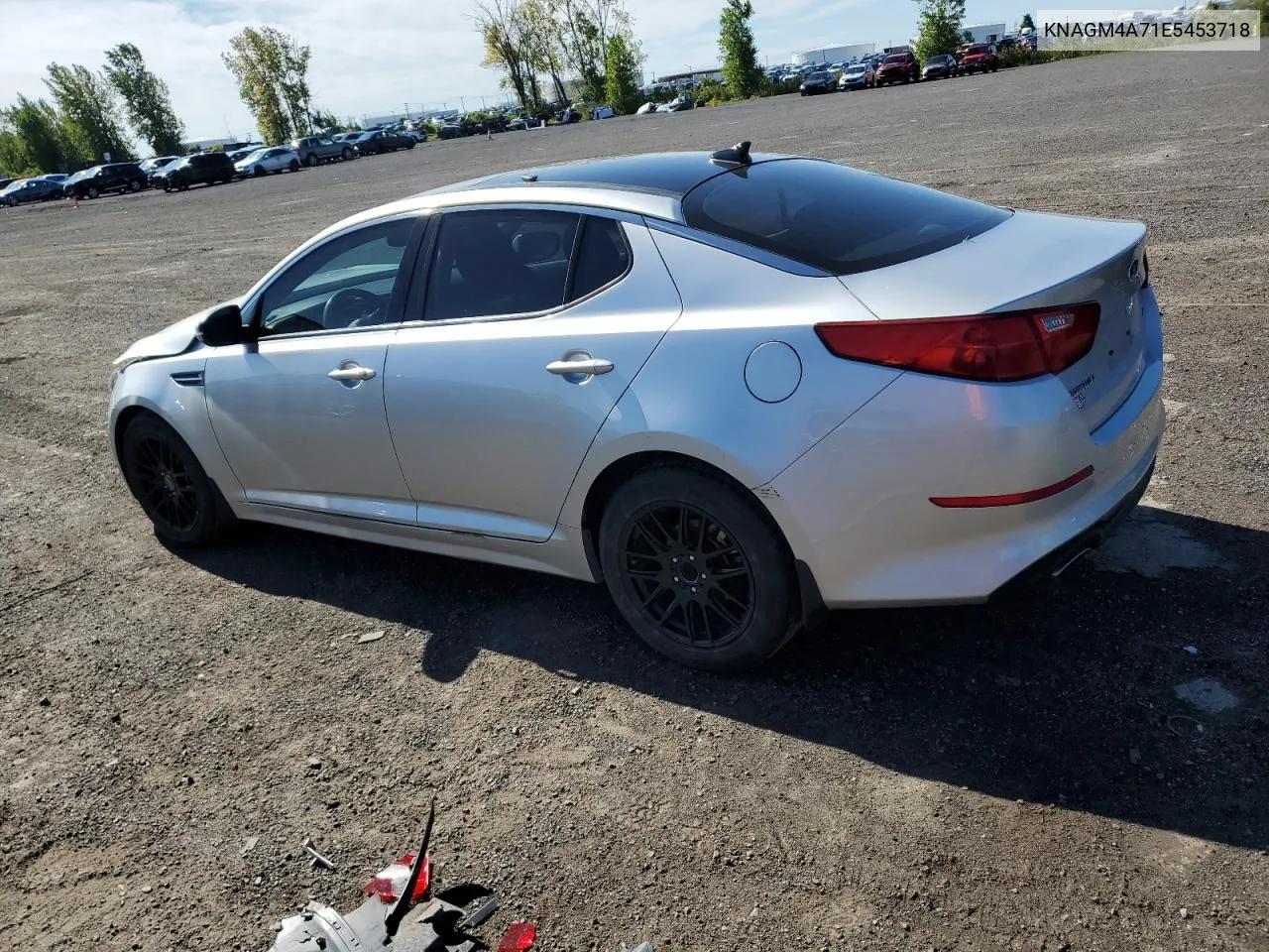 2014 Kia Optima Lx VIN: KNAGM4A71E5453718 Lot: 70526664