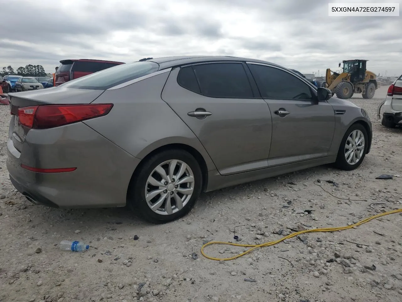 2014 Kia Optima Ex VIN: 5XXGN4A72EG274597 Lot: 70621844