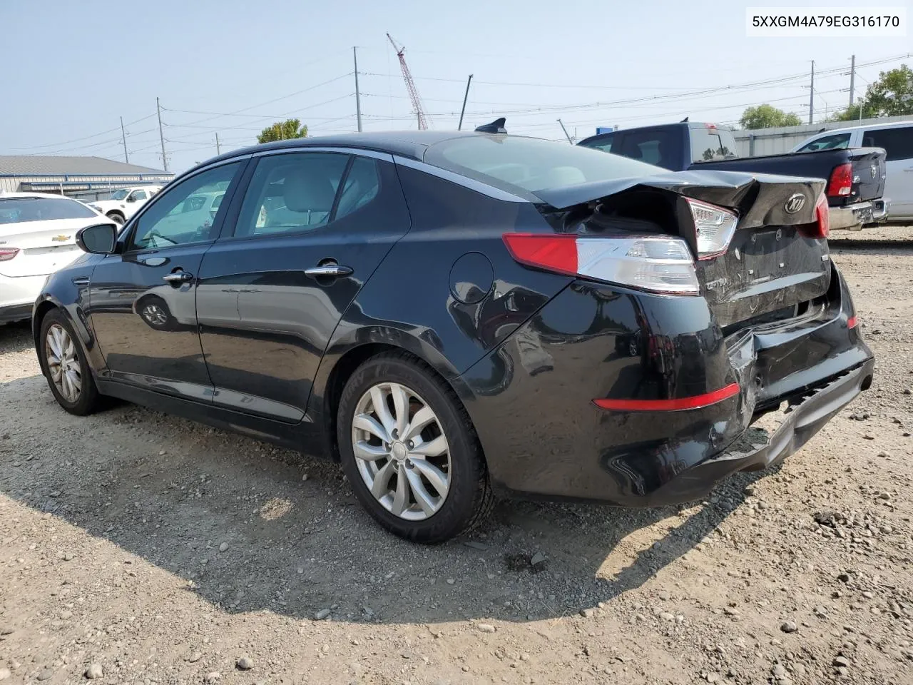 2014 Kia Optima Lx VIN: 5XXGM4A79EG316170 Lot: 70791474