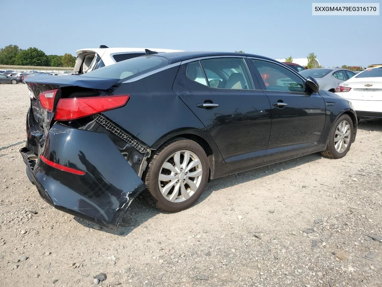 2014 Kia Optima Lx VIN: 5XXGM4A79EG316170 Lot: 70791474