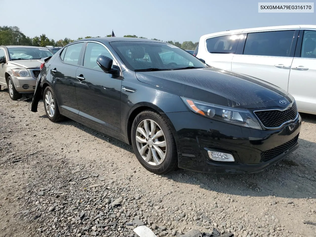 2014 Kia Optima Lx VIN: 5XXGM4A79EG316170 Lot: 70791474