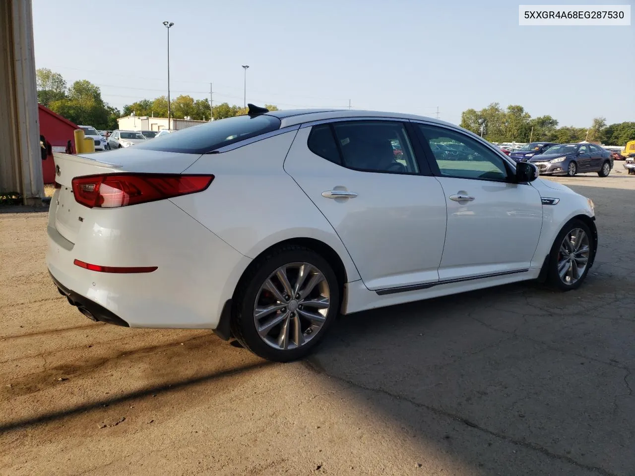 5XXGR4A68EG287530 2014 Kia Optima Sx