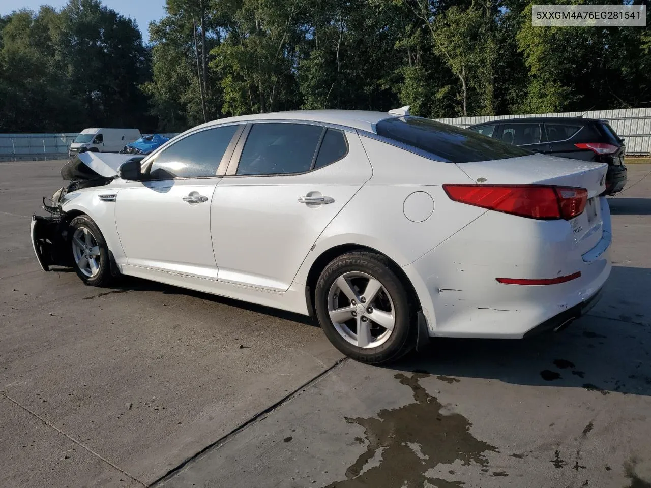 5XXGM4A76EG281541 2014 Kia Optima Lx