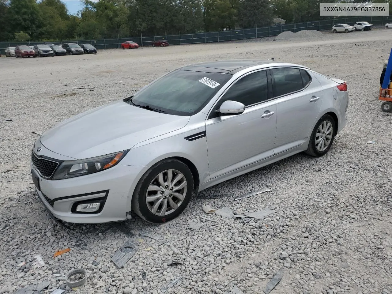 2014 Kia Optima Ex VIN: 5XXGN4A79EG337856 Lot: 71079174