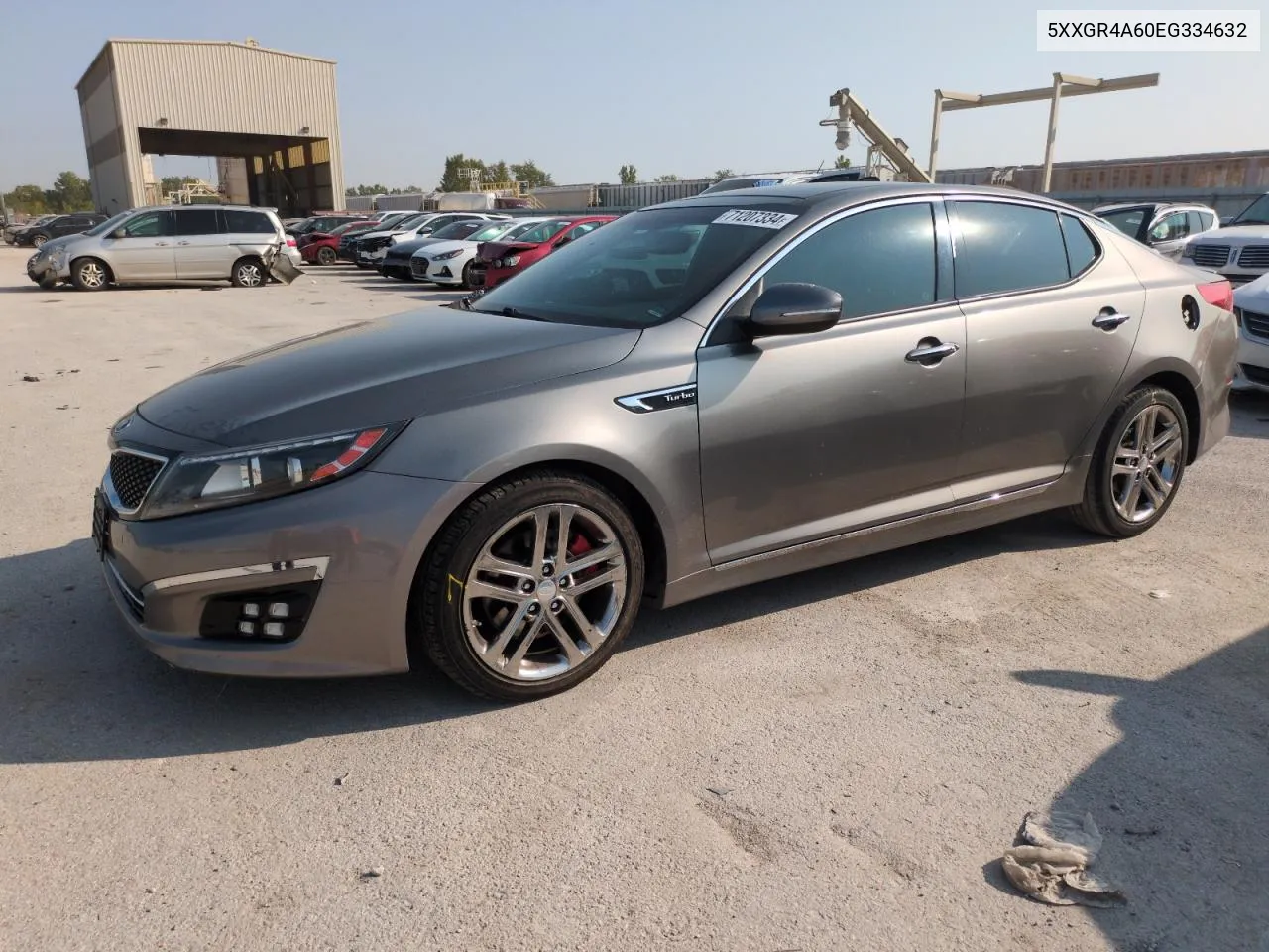 2014 Kia Optima Sx VIN: 5XXGR4A60EG334632 Lot: 71207334