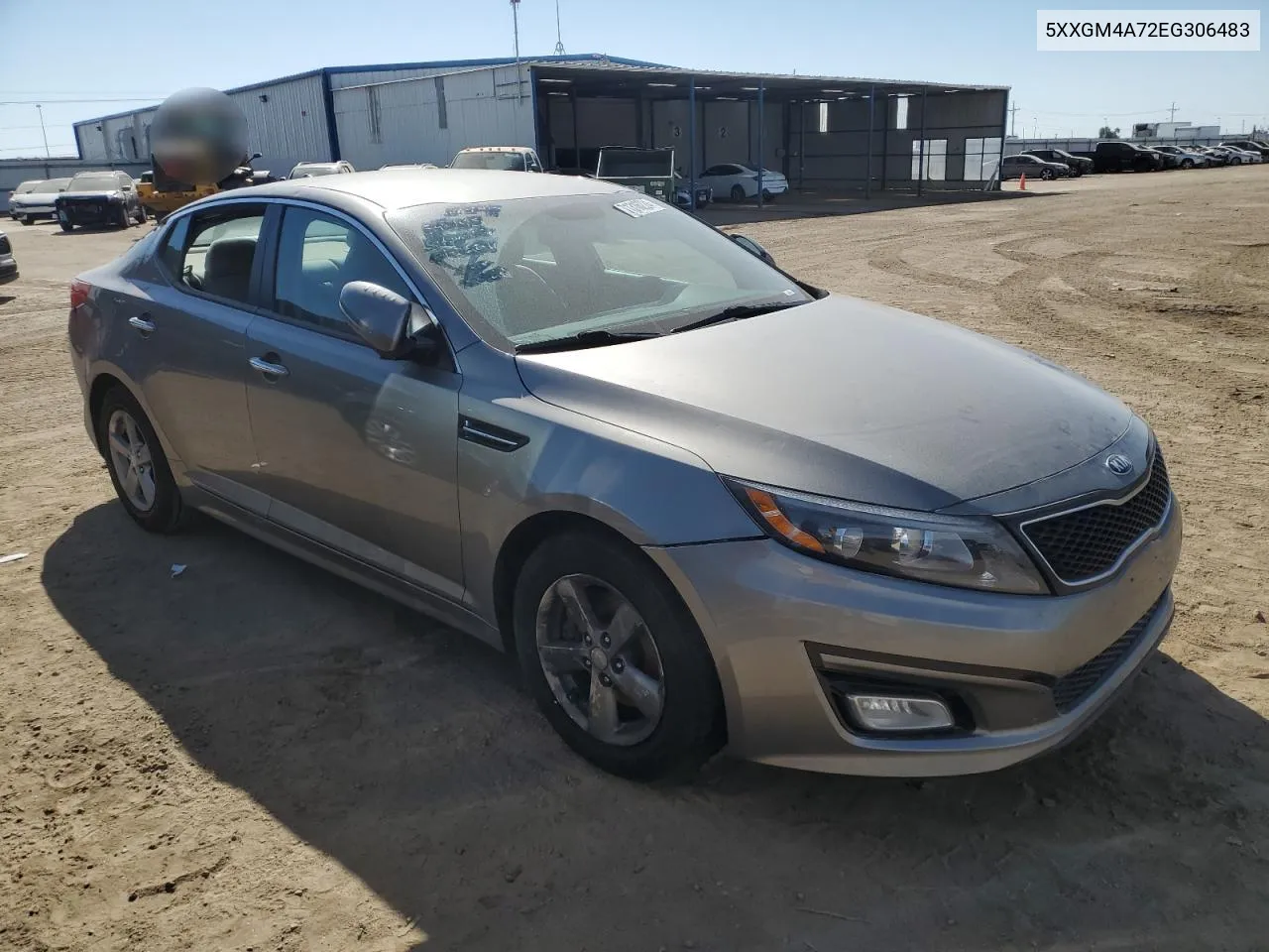 2014 Kia Optima Lx VIN: 5XXGM4A72EG306483 Lot: 71316224