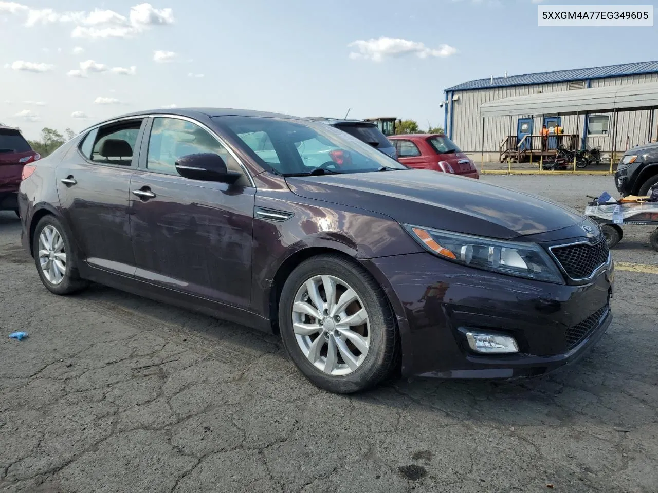 2014 Kia Optima Lx VIN: 5XXGM4A77EG349605 Lot: 71464914